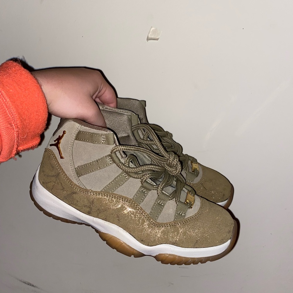 Olive Green Jordan 11s